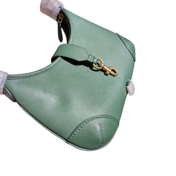 Coach Hamptons Hobo Hunter Green - Picture 9 of 12